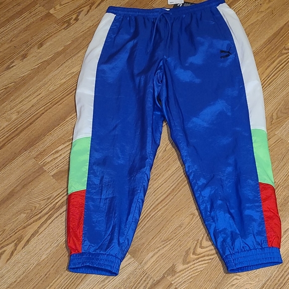 New Puma "Tailored for Sport" nylon joggers L - Picture 1 of 10